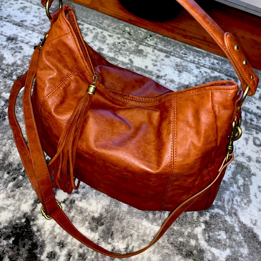 NEW Boho Fringe Satchel Tote Handbag Purse